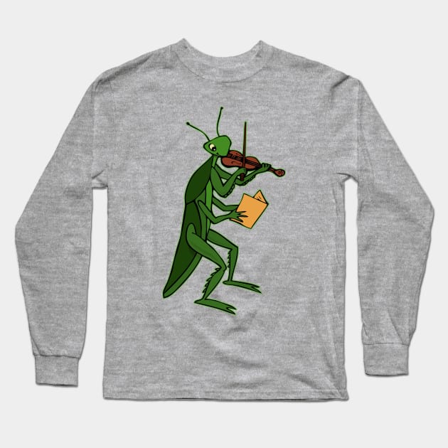 Playing Mantis #2 Long Sleeve T-Shirt by RockettGraph1cs